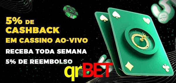 Promoções do cassino ao Vivo qrbet